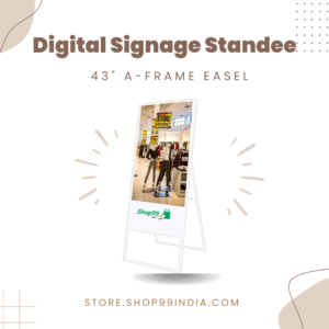 43 A-Frame Easel Digital Signage Standee - Shop99 - Nexoter