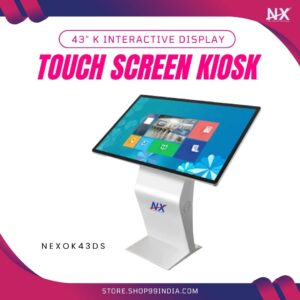 43 inchs Touch Screen K Interactive Display Kiosk - NEXOK43DS - NexoSign -Nexoter