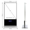 65 IR Ultraslim Digital Display Touch Standee - NEXO65DS-IR - NexoSign - Nexoter
