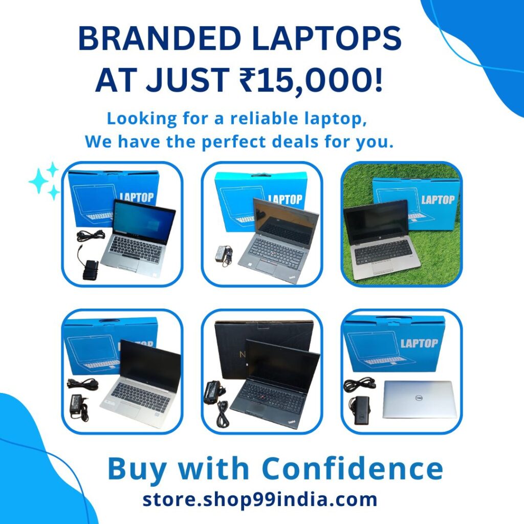 Laptops at just ₹15,000! 🌟